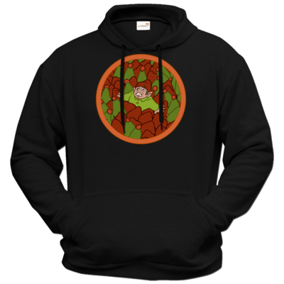 Motiv: Hoodie Premium FAIR WEAR - Wichtelwald - bestimme auf Wunsch Details wie Produkt, Grösse, Farbe und Position selbst ! Motiv: Hoodie Premium FAIR WEAR - Wichtelwald