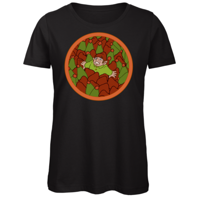 Motiv: Organic Lady T-Shirt - Wichtelwald - bestimme auf Wunsch Details wie Produkt, Grösse, Farbe und Position selbst ! Motiv: Organic Lady T-Shirt - Wichtelwald