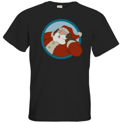 Motiv: T-Shirt Premium FAIR WEAR - Weihnachtsmann - bestimme auf Wunsch Details wie Produkt, Grösse, Farbe und Position selbst ! Motiv: T-Shirt Premium FAIR WEAR - Weihnachtsmann
