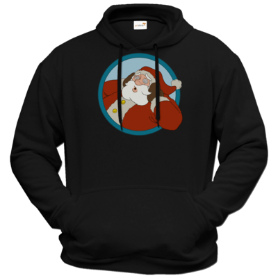 Motiv: Hoodie Premium FAIR WEAR - Weihnachtsmann - bestimme auf Wunsch Details wie Produkt, Grösse, Farbe und Position selbst ! Motiv: Hoodie Premium FAIR WEAR - Weihnachtsmann