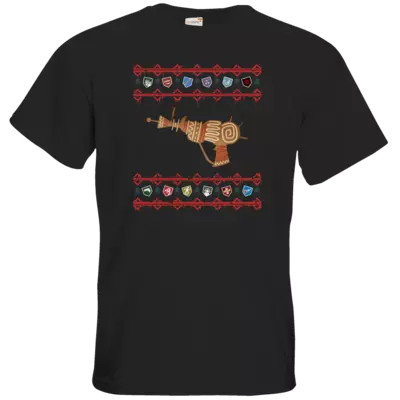 Motiv: T-Shirt Premium FAIR WEAR - Zombie Weihnachten - bestimme auf Wunsch Details wie Produkt, Grösse, Farbe und Position selbst ! Motiv: T-Shirt Premium FAIR WEAR - Zombie Weihnachten