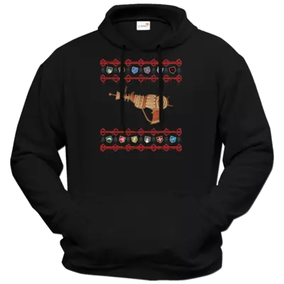 Motiv: Hoodie Premium FAIR WEAR - Zombie Weihnachten - bestimme auf Wunsch Details wie Produkt, Grösse, Farbe und Position selbst ! Motiv: Hoodie Premium FAIR WEAR - Zombie Weihnachten