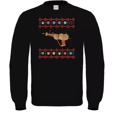 Motiv: Sweatshirt FAIR WEAR - Zombie Weihnachten - bestimme auf Wunsch Details wie Produkt, Grösse, Farbe und Position selbst ! Motiv: Sweatshirt FAIR WEAR - Zombie Weihnachten