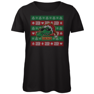 Motiv: Organic Lady T-Shirt - Ugly XMas - bestimme auf Wunsch Details wie Produkt, Grösse, Farbe und Position selbst ! Motiv: Organic Lady T-Shirt - Ugly XMas