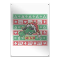 Motiv: Metallschild - Ugly XMas - bestimme auf Wunsch Details wie Produkt, Grösse, Farbe und Position selbst ! Motiv: Metallschild - Ugly XMas