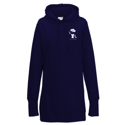Motiv: Lady Longline Hoodie - Lady Oper - bestimme auf Wunsch Details wie Produkt, Grösse, Farbe und Position selbst ! Motiv: Lady Longline Hoodie - Lady Oper