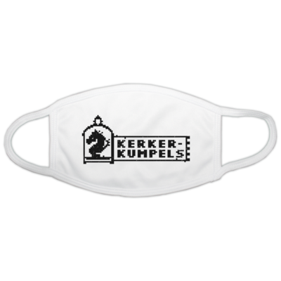 Motiv: Gesichtsmaske - Kerkerkumpels Logo S/W