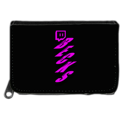 Motiv: Geldboerse - twitch becks pink - bestimme auf Wunsch Details wie Produkt, Grösse, Farbe und Position selbst ! Motiv: Geldboerse - twitch becks pink