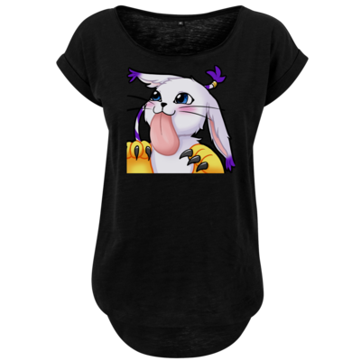 Motiv: Ladies Long Slub Tee - bestimme auf Wunsch Details wie Produkt, Grösse, Farbe und Position selbst ! Motiv: Ladies Long Slub Tee