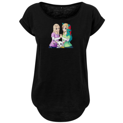 Motiv: Ladies Long Slub Tee - bestimme auf Wunsch Details wie Produkt, Grösse, Farbe und Position selbst ! Motiv: Ladies Long Slub Tee