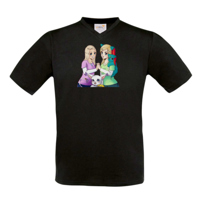 Motiv: T-Shirt V-Neck FAIR WEAR - bestimme auf Wunsch Details wie Produkt, Grösse, Farbe und Position selbst ! Motiv: T-Shirt V-Neck FAIR WEAR