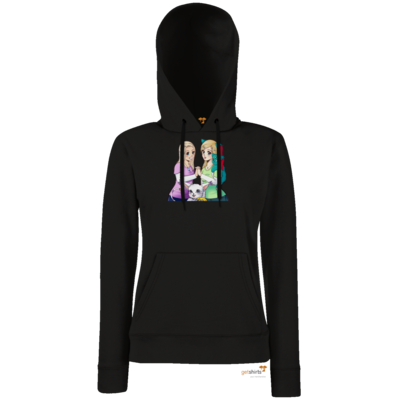 Motiv: Hoodie Damen Classic - bestimme auf Wunsch Details wie Produkt, Grösse, Farbe und Position selbst ! Motiv: Hoodie Damen Classic