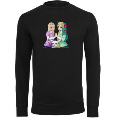 Motiv: Light Crew Sweatshirt - bestimme auf Wunsch Details wie Produkt, Grösse, Farbe und Position selbst ! Motiv: Light Crew Sweatshirt