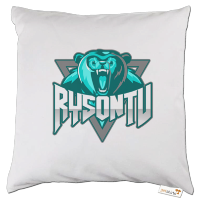 Motiv: Kissen - RysonTV_Logo - bestimme auf Wunsch Details wie Produkt, Grösse, Farbe und Position selbst ! Motiv: Kissen - RysonTV_Logo