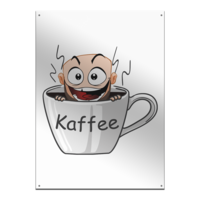 Motiv: Metallschild - Houzi_Coffee - bestimme auf Wunsch Details wie Produkt, Grösse, Farbe und Position selbst ! Motiv: Metallschild - Houzi_Coffee