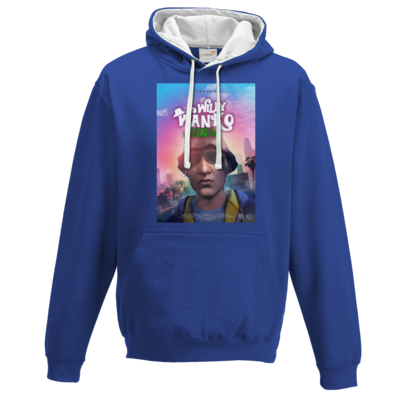 Motiv: Two-Tone Hoodie - Willy Wanko - bestimme auf Wunsch Details wie Produkt, Grösse, Farbe und Position selbst ! Motiv: Two-Tone Hoodie - Willy Wanko