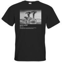 Motiv: T-Shirt Premium FAIR WEAR - gans wild - bestimme auf Wunsch Details wie Produkt, Grösse, Farbe und Position selbst ! Motiv: T-Shirt Premium FAIR WEAR - gans wild