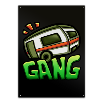 Motiv: Metallschild - Gang - bestimme auf Wunsch Details wie Produkt, Grösse, Farbe und Position selbst ! Motiv: Metallschild - Gang
