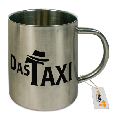 Motiv: Tasse Edelstahl - Das Taxi