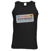 Motiv: Athletic Vest - Rickymainia Kennzeichen - bestimme auf Wunsch Details wie Produkt, Grösse, Farbe und Position selbst ! Motiv: Athletic Vest - Rickymainia Kennzeichen