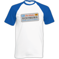 Motiv: TShirt Baseball - Rickymainia Kennzeichen - bestimme auf Wunsch Details wie Produkt, Grösse, Farbe und Position selbst ! Motiv: TShirt Baseball - Rickymainia Kennzeichen