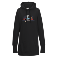 Motiv: Lady Longline Hoodie - Cop1055 - bestimme auf Wunsch Details wie Produkt, Grösse, Farbe und Position selbst ! Motiv: Lady Longline Hoodie - Cop1055