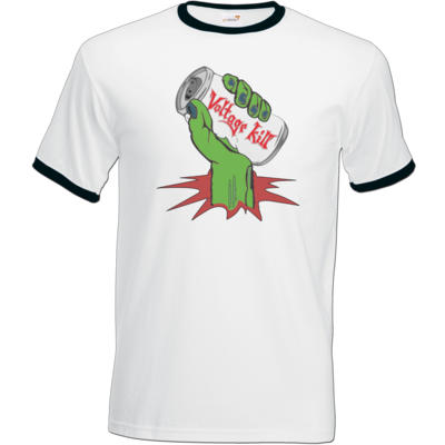 Motiv: T-Shirt Ringer - Beer - bestimme auf Wunsch Details wie Produkt, Grösse, Farbe und Position selbst ! Motiv: T-Shirt Ringer - Beer