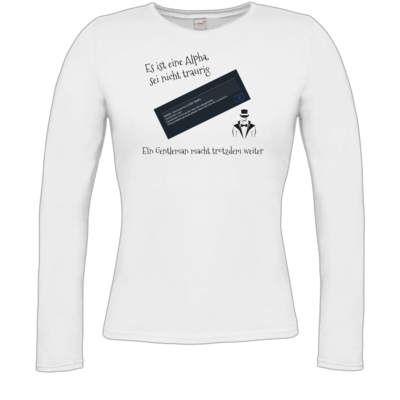 Motiv: Longsleeve Damen Organic - 30k - bestimme auf Wunsch Details wie Produkt, Grösse, Farbe und Position selbst ! Motiv: Longsleeve Damen Organic - 30k