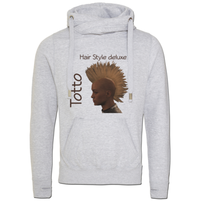 Motiv: Cross Neck Hoodie - Totto - bestimme auf Wunsch Details wie Produkt, Grösse, Farbe und Position selbst ! Motiv: Cross Neck Hoodie - Totto