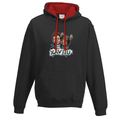 Motiv: Two-Tone Hoodie - bestimme auf Wunsch Details wie Produkt, Grösse, Farbe und Position selbst ! Motiv: Two-Tone Hoodie