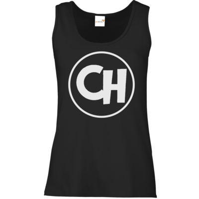 Motiv: Tank Top Damen Classic - Cheetah White Logo - bestimme auf Wunsch Details wie Produkt, Grösse, Farbe und Position selbst ! Motiv: Tank Top Damen Classic - Cheetah White Logo