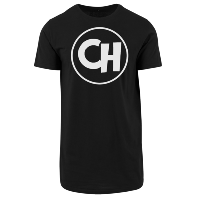 Motiv: Shaped Long Tee - Cheetah White Logo - bestimme auf Wunsch Details wie Produkt, Grösse, Farbe und Position selbst ! Motiv: Shaped Long Tee - Cheetah White Logo