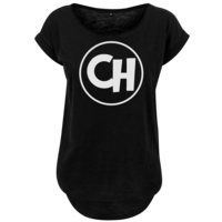 Motiv: Ladies Long Slub Tee - Cheetah White Logo - bestimme auf Wunsch Details wie Produkt, Grösse, Farbe und Position selbst ! Motiv: Ladies Long Slub Tee - Cheetah White Logo