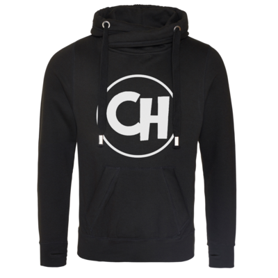 Motiv: Cross Neck Hoodie - Cheetah White Logo - bestimme auf Wunsch Details wie Produkt, Grösse, Farbe und Position selbst ! Motiv: Cross Neck Hoodie - Cheetah White Logo
