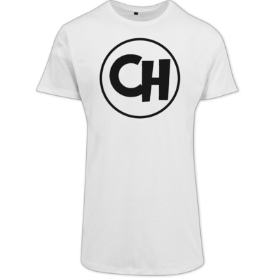 Motiv: Shaped Long Tee - Cheetah Black Logo - bestimme auf Wunsch Details wie Produkt, Grösse, Farbe und Position selbst ! Motiv: Shaped Long Tee - Cheetah Black Logo