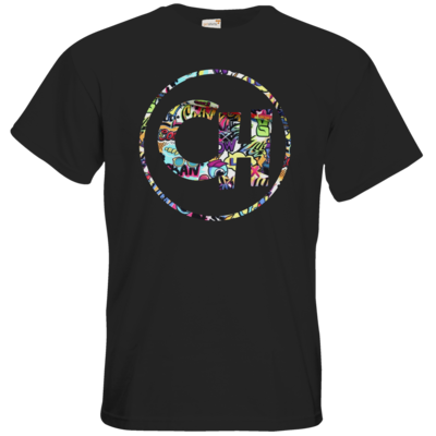 Motiv: T-Shirt Premium FAIR WEAR - Cheetah Graffiti Logo - bestimme auf Wunsch Details wie Produkt, Grösse, Farbe und Position selbst ! Motiv: T-Shirt Premium FAIR WEAR - Cheetah Graffiti Logo