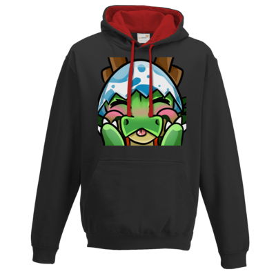 Motiv: Two-Tone Hoodie - bestimme auf Wunsch Details wie Produkt, Grösse, Farbe und Position selbst ! Motiv: Two-Tone Hoodie
