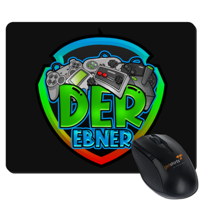 Motiv: Mousepad Textil - Der Ebner Logo - bestimme auf Wunsch Details wie Produkt, Grösse, Farbe und Position selbst ! Motiv: Mousepad Textil - Der Ebner Logo