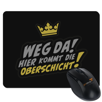 Motiv: Mousepad Textil - Oberschicht - bestimme auf Wunsch Details wie Produkt, Grösse, Farbe und Position selbst ! Motiv: Mousepad Textil - Oberschicht