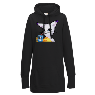 Motiv: Lady Longline Hoodie - bestimme auf Wunsch Details wie Produkt, Grösse, Farbe und Position selbst ! Motiv: Lady Longline Hoodie