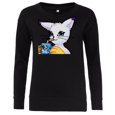 Motiv: Girlie Crew Sweatshirt - bestimme auf Wunsch Details wie Produkt, Grösse, Farbe und Position selbst ! Motiv: Girlie Crew Sweatshirt