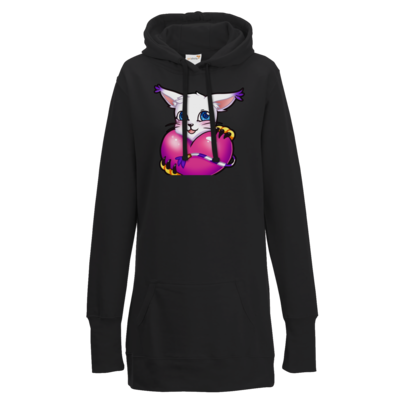 Motiv: Lady Longline Hoodie - bestimme auf Wunsch Details wie Produkt, Grösse, Farbe und Position selbst ! Motiv: Lady Longline Hoodie