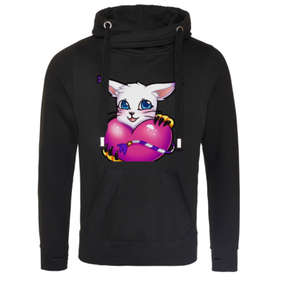 Motiv: Cross Neck Hoodie - bestimme auf Wunsch Details wie Produkt, Grösse, Farbe und Position selbst ! Motiv: Cross Neck Hoodie