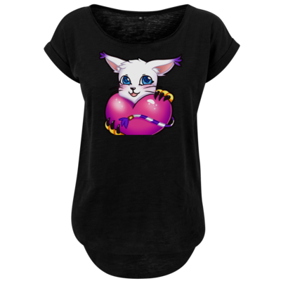 Motiv: Ladies Long Slub Tee - bestimme auf Wunsch Details wie Produkt, Grösse, Farbe und Position selbst ! Motiv: Ladies Long Slub Tee