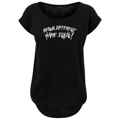 Motiv: Ladies Long Slub Tee - Spawnpoint - bestimme auf Wunsch Details wie Produkt, Grösse, Farbe und Position selbst ! Motiv: Ladies Long Slub Tee - Spawnpoint