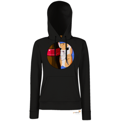 Motiv: Hoodie Damen Classic - bestimme auf Wunsch Details wie Produkt, Grösse, Farbe und Position selbst ! Motiv: Hoodie Damen Classic