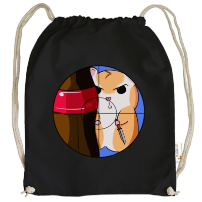 Motiv: Cotton Gymsac - bestimme auf Wunsch Details wie Produkt, Grösse, Farbe und Position selbst ! Motiv: Cotton Gymsac