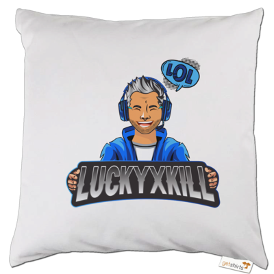 Motiv: Kissen - Lucky LOL - bestimme auf Wunsch Details wie Produkt, Grösse, Farbe und Position selbst ! Motiv: Kissen - Lucky LOL