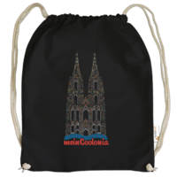 Motiv: Cotton Gymsac - DOM-Menschen - bestimme auf Wunsch Details wie Produkt, Grösse, Farbe und Position selbst ! Motiv: Cotton Gymsac - DOM-Menschen