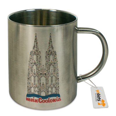 Motiv: Tasse Edelstahl - DOM-Menschen